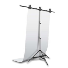 Jinbei Φόντο PVC 100*200cm Στήριγμα Μπλε. Νέος τύπος φόντου βινυλίου PVC, με καθαρό χρώμα σε διάφορα χρώματα (Λευκό, Μαύρο, Μπλε).