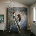 Lastolite EzyFrame Vintage Cover Background 2x2.3m Concrete - Image 4