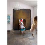 Lastolite EzyFrame Vintage Cover Background 2x2.3m Tobacco - Image 2