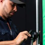 Manfrotto StudioLink ChromaKey BlueScreen 3x3m - Image 2