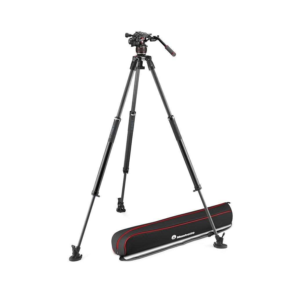 Manfrotto Nitrotech 608 and 635 Fast Single Leg Carbon