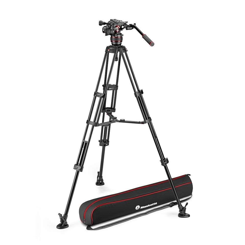 Manfrotto Nitrotech 608 and alu twin leg ms