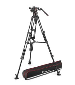 Manfrotto Nitrotech 612 and alu twin leg ms