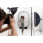Lastolite Urban Collapsible Background 1.5x2.1m Painted White/Industrl Grey Brick - Image 23
