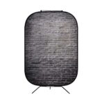 Lastolite Urban Collapsible Background 1.5x2.1m Painted White/Industrl Grey Brick - Image 21
