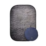 Lastolite Urban Collapsible Background 1.5x2.1m Painted White/Industrl Grey Brick - Image 13
