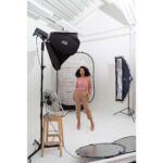 Lastolite Urban Collapsible Background 1.5x2.1m Painted White/Industrl Grey Brick - Image 10