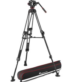 Manfrotto 504X & Alu Fast Twin Tripod