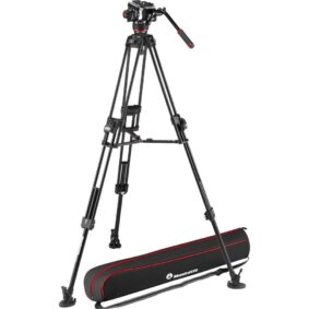 Manfrotto 504X & Alu Fast Twin Tripod