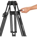 Manfrotto 504X & Alu Fast Twin Tripod - Image 14
