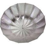 Jinbei Deep Focus Umbrella, Ασημί/Μαύρη, 105cm - Image 3