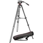 Manfrotto kit τρίποδο MVT502AM κεφαλή MVH502A τσάντα
