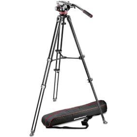 Manfrotto kit τρίποδο MVT502AM κεφαλή MVH502A τσάντα