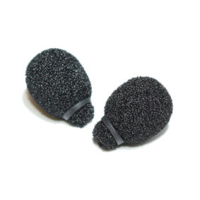 Rycote Αφροί Πέτου Μαύροι Σετ 2