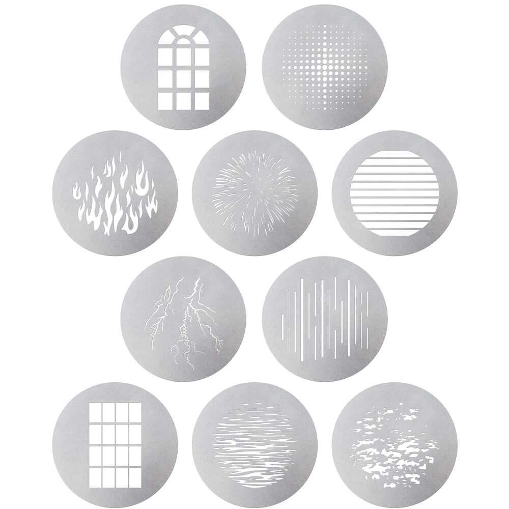 Aputure Spotlight Max Kit 10 Gobos (A)-01 Aputure Spotlight Max Kit 10 Gobos (A)