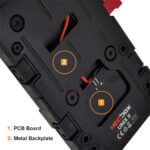 HedBOX UNIX-LPE6 V-Lock Πλακέτα Μπαταρίας - Image 11